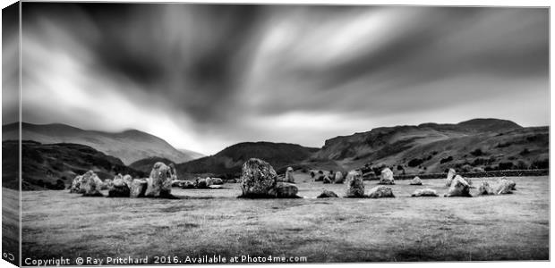 Castlerigg Canvas Print by Ray Pritchard