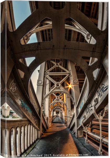 High Level Bridge  Canvas Print by Ray Pritchard