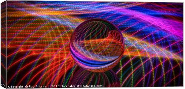 Art with Light Canvas Print by Ray Pritchard