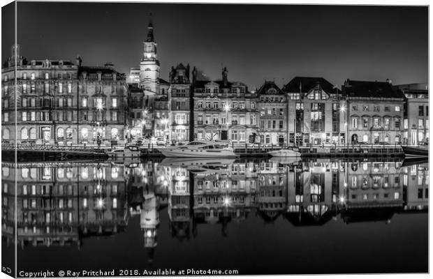 Newcastle Quayside  Canvas Print by Ray Pritchard