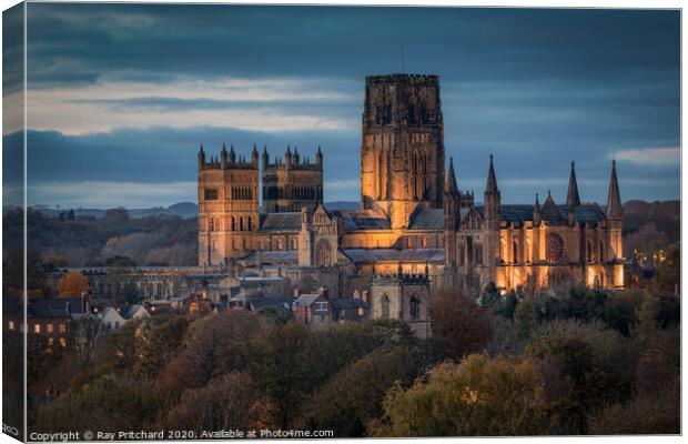 Durham Cathedral Canvas Print by Ray Pritchard