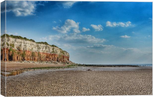 Hunstanton Beach Norfolk Canvas Print by Jacqui Farrell