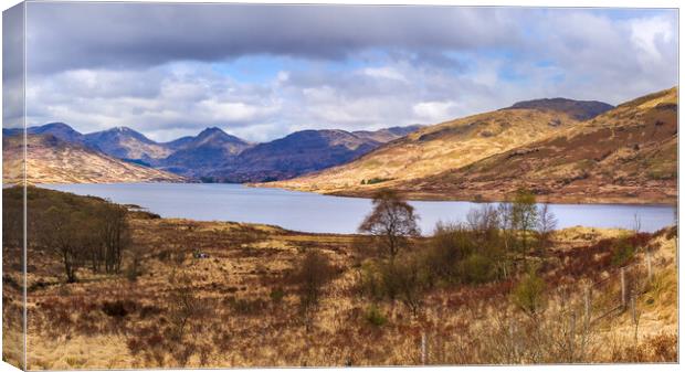 loch arklet  Canvas Print by chris smith