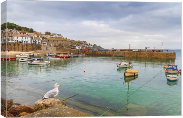 Mousehole cornwall Canvas Print by chris smith