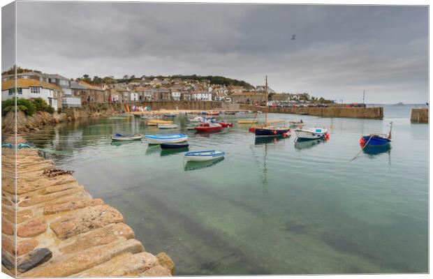 Mousehole cornwall Canvas Print by chris smith