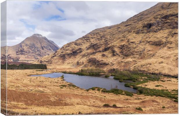 The Scottish Highlands scenic landscape Canvas Print by chris smith