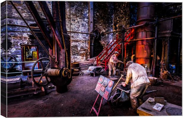 Ironworks Canvas Print by chris smith