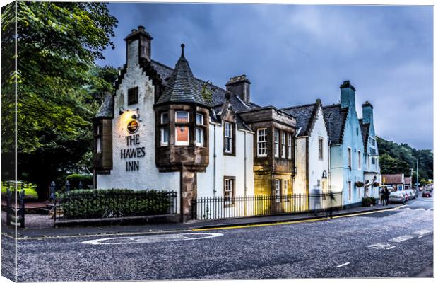 The hawes inn south queensferry Canvas Print by chris smith