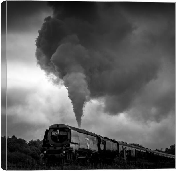 Steam train Canvas Print by chris smith