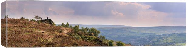 Yorkshire panoramic. Canvas Print by chris smith