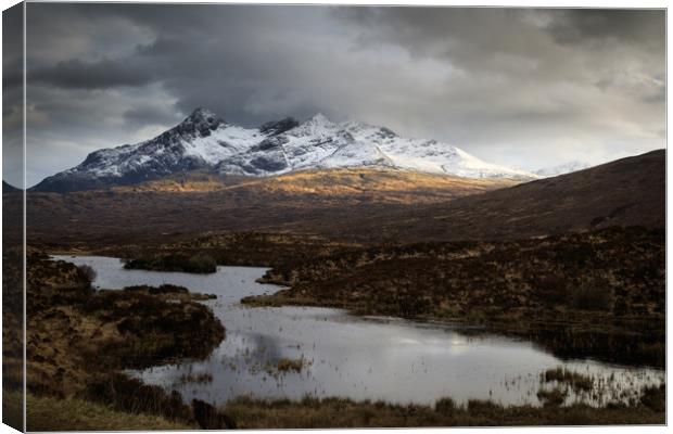 The Scottish Highlands,      Canvas Print by chris smith