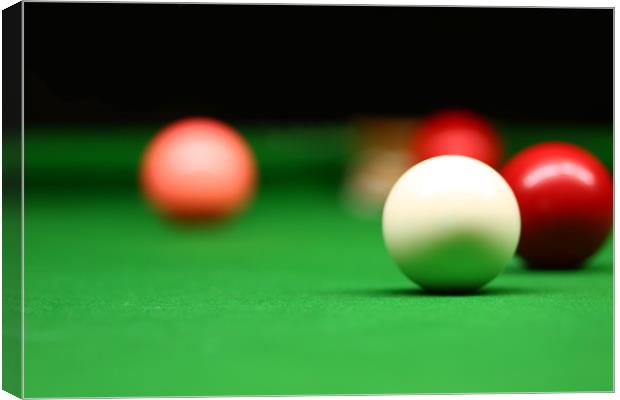 Snooker Canvas Print by chris smith