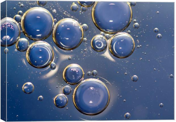 Water bubbles  Canvas Print by chris smith