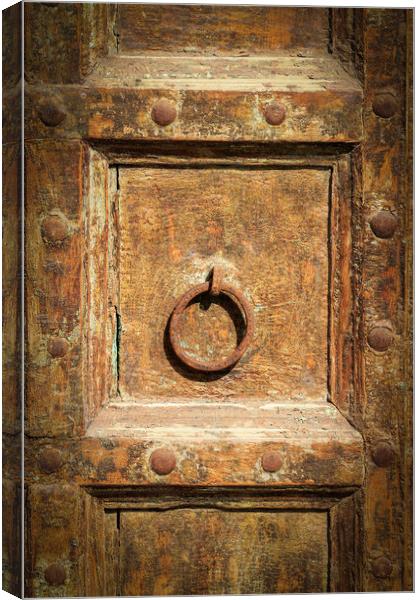 Old door  Canvas Print by chris smith