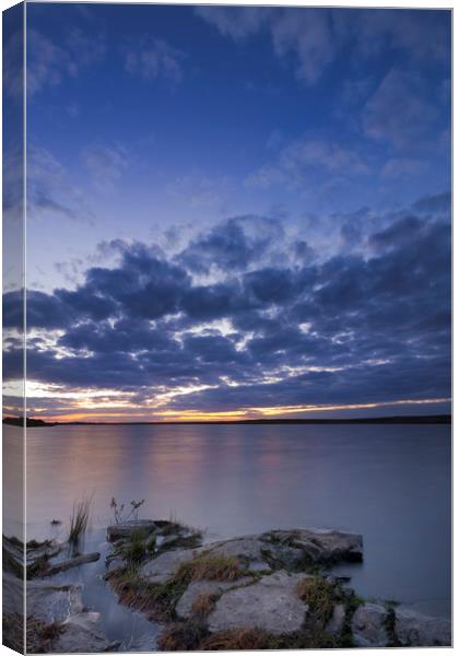 Tranquil Senset      Canvas Print by chris smith
