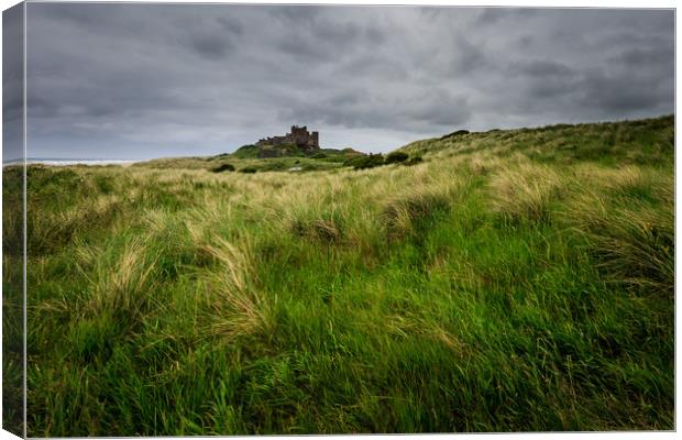 Bamburgh Castle  Canvas Print by chris smith