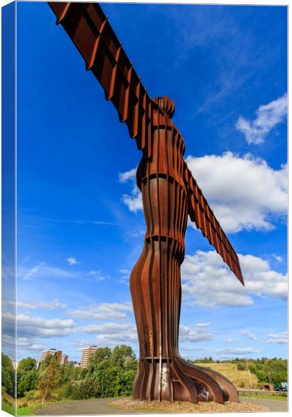 Angel of the north  Canvas Print by chris smith