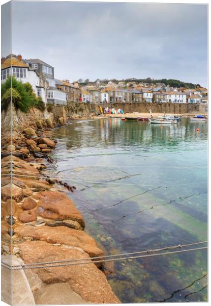 Mousehole cornwall  Canvas Print by chris smith