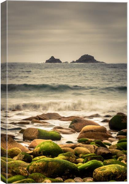 cornwall Seascape Canvas Print by chris smith