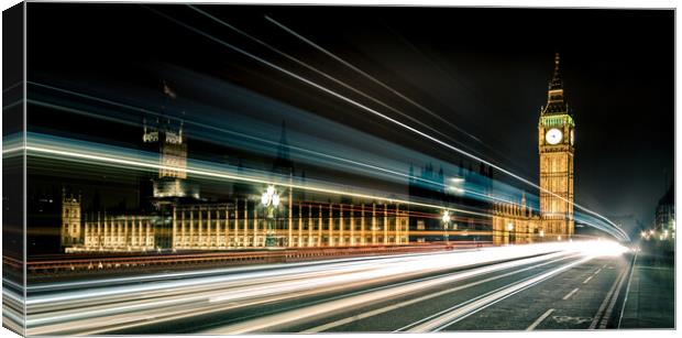 Westminster bridge  Canvas Print by chris smith