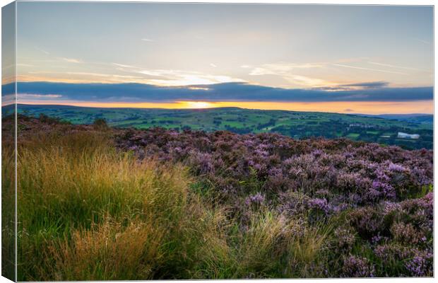 Yorkshire Landscape Canvas Print by chris smith