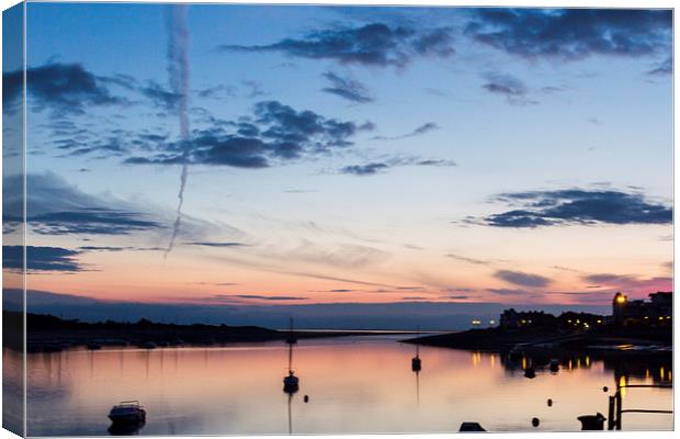  Conway Estuary (long Exposure) Canvas Print by Mark Ollier
