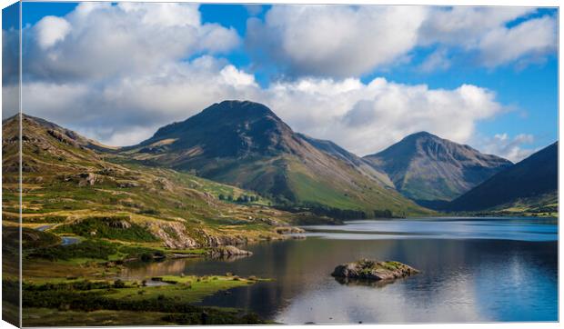  Wastwater .Lake District Cumbria England  Canvas Print by Philip Enticknap