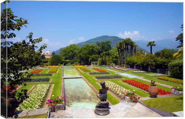 Villa Taranto Gardens,Lake Maggiore,  Canvas Print by Philip Enticknap