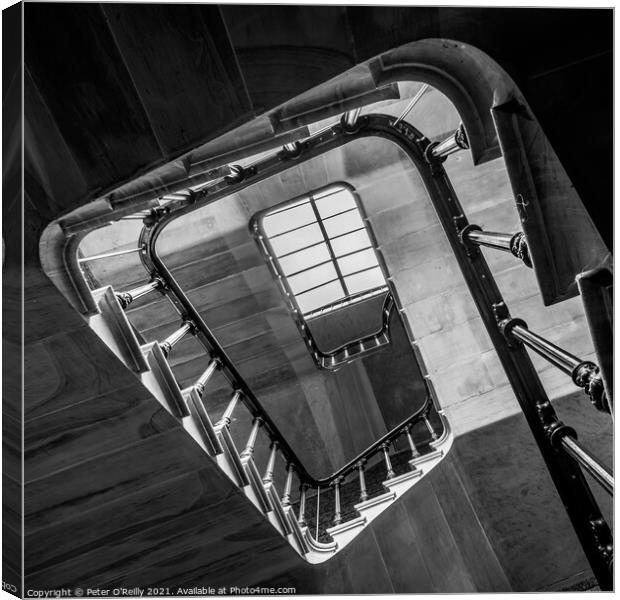 Stairway #1 Canvas Print by Peter O'Reilly