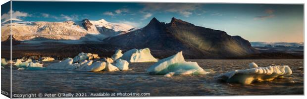 Iceland Panorama #2 Canvas Print by Peter O'Reilly