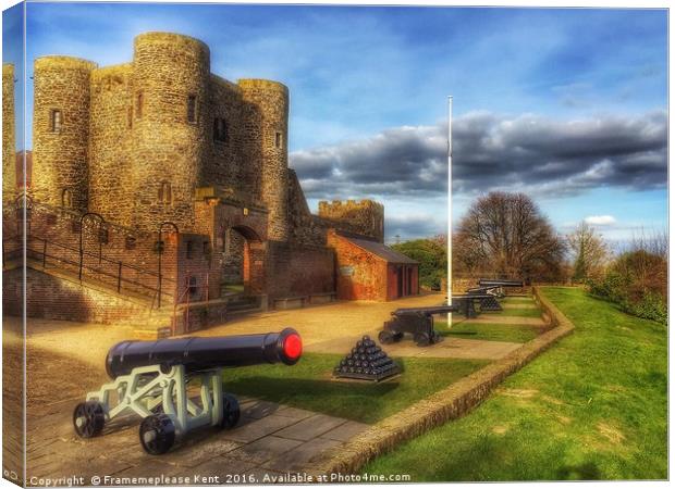 Rye Castle (Ypres Tower) Canvas Print by Framemeplease UK