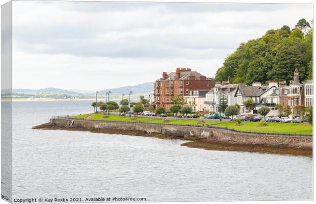 Rothesay, Isle of Bute Canvas Print by Kay Roxby