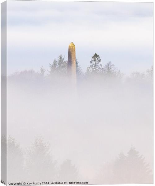 Buchanan Monument, Killearn Canvas Print by Kay Roxby