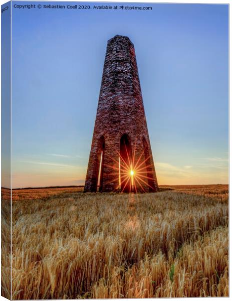 The Daymark Canvas Print by Sebastien Coell