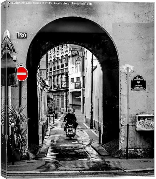  NO Entry Canvas Print by paul clement