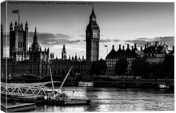  Power House Canvas Print by Richard Baldwin