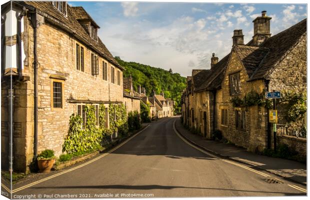 Castle Coombe Canvas Print by Paul Chambers