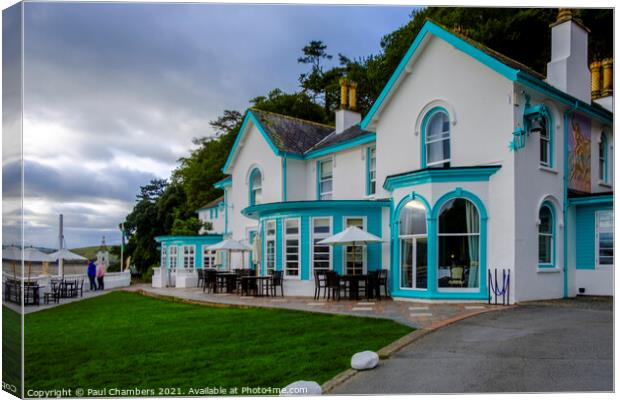 Portmeirion Hotel Canvas Print by Paul Chambers