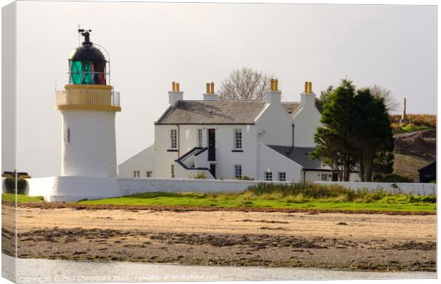 Guiding Light Over Scottish Highlands Canvas Print by Paul Chambers