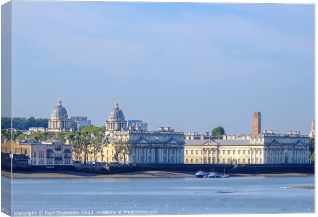 'Greenwich's Iconic Maritime Legacy' Canvas Print by Paul Chambers
