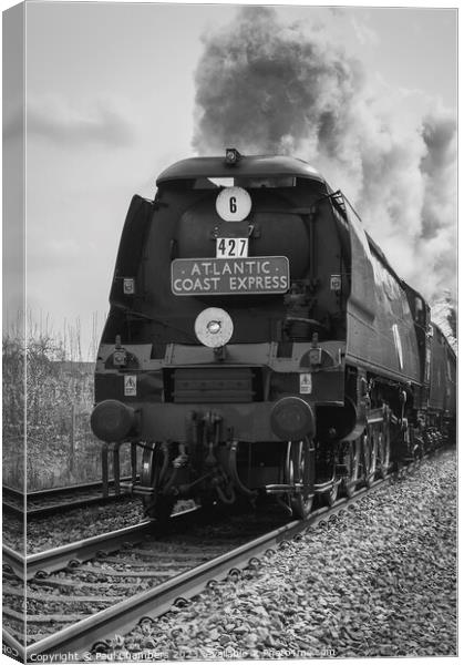The Atlantic Coast Express Chronicles Canvas Print by Paul Chambers