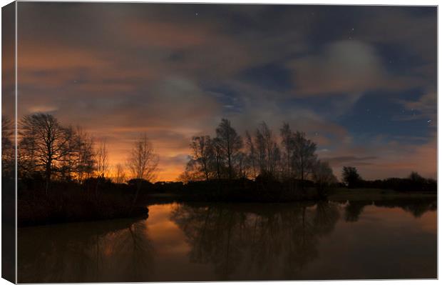 Cadman's  Pond New Forest Canvas Print by Paul Chambers