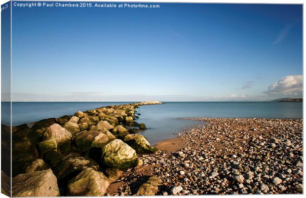 Majestic Rhos On Sea Canvas Print by Paul Chambers