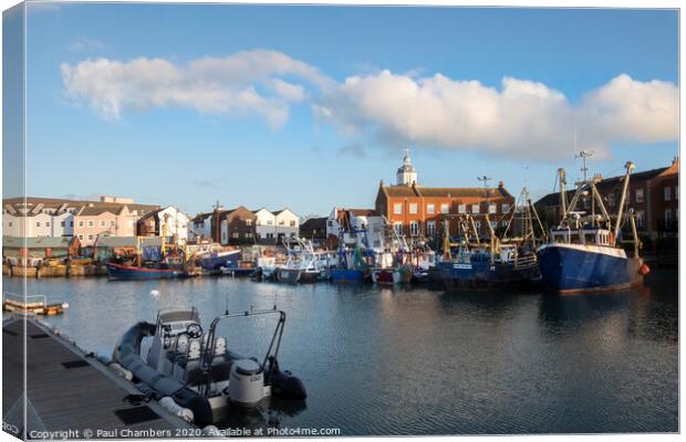 Camber Quay, Old Portsmouth Canvas Print by Paul Chambers