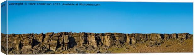 Stanage Edge Canvas Print by Mark Tomlinson