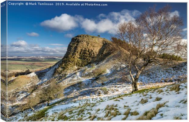 Back Tor, Edale Canvas Print by Mark Tomlinson
