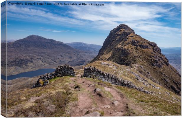 Suilven Canvas Print by Mark Tomlinson