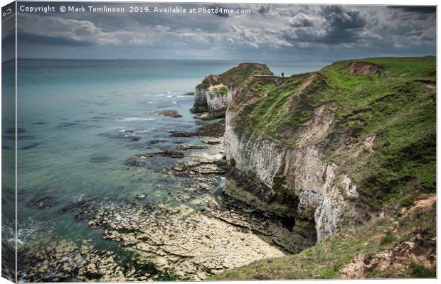 Flamborough Head Canvas Print by Mark Tomlinson