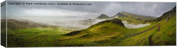 The Quiraing Canvas Print by Mark Tomlinson