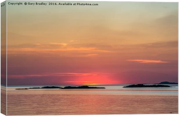 Calm Ocean Canvas Print by GBR Photos